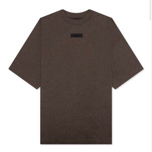Essentials Dark Brown Short Sleeve Tee